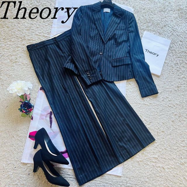 美品】Theory luxe セットアップ パンツスーツ ネイビー L | labiela.com