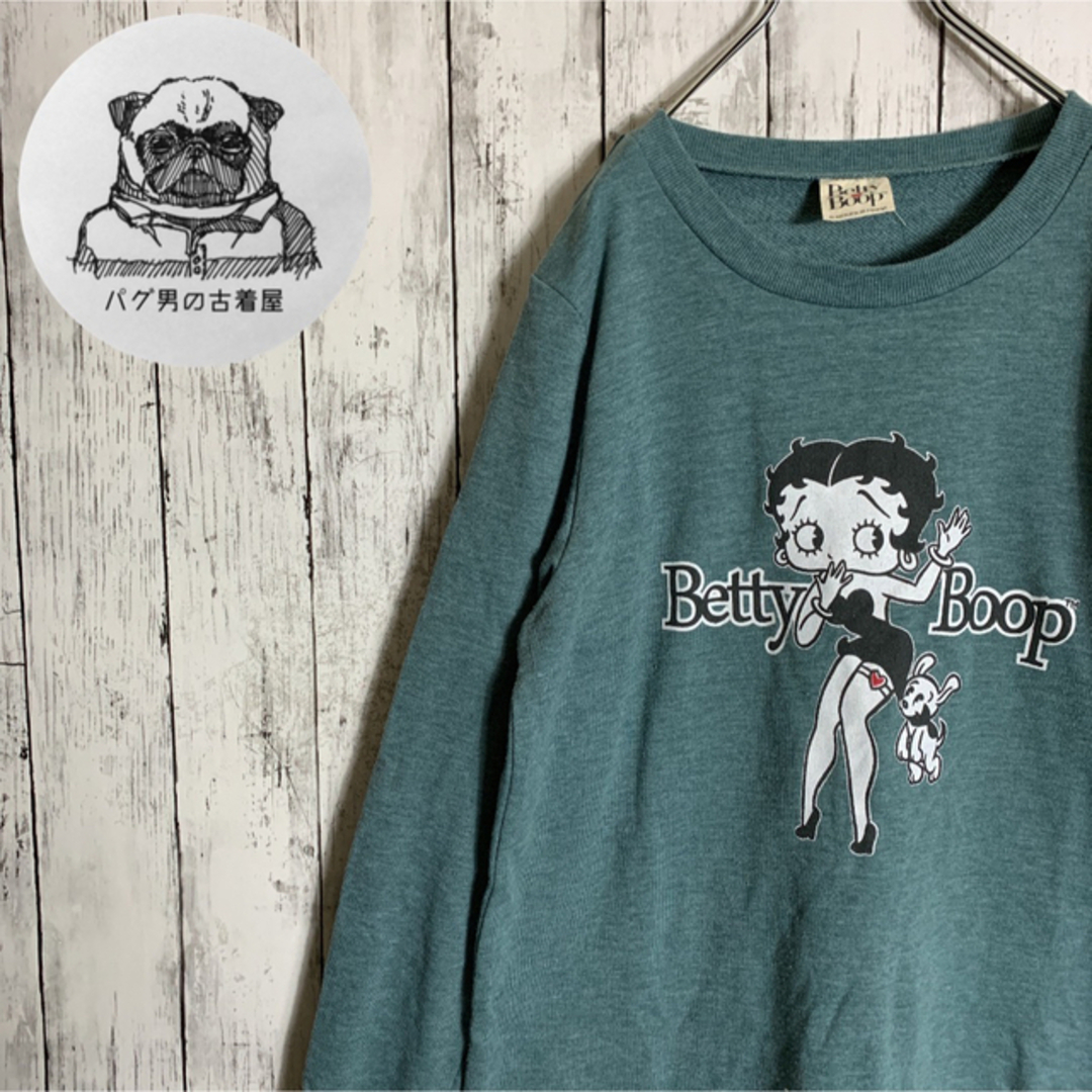 美品 Betty Boop スウェットトレーナー