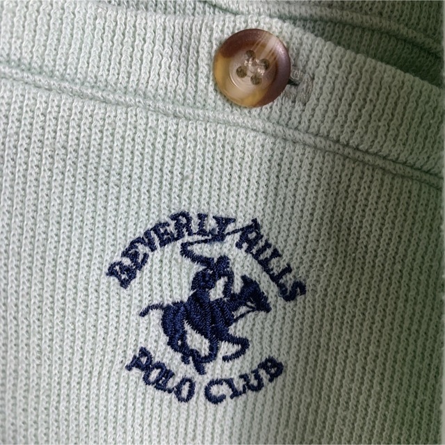 BEVERLY HILLS POLO CLUB（BHPC）(ビバリーヒルズポロクラブ)の【ヴィンテージ】古着 BHPC 90s メンズ スウェット ハーフボタン 1点物 メンズのトップス(スウェット)の商品写真