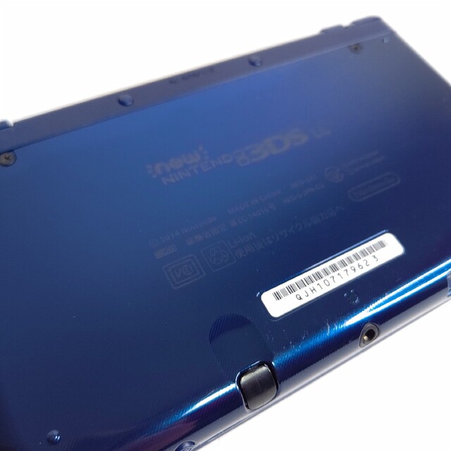 newニンテンドー3DSLL メタリックブルー　画面極美品　Nintendo