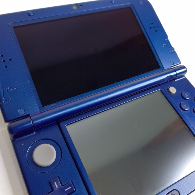 newニンテンドー3DSLL メタリックブルー　画面極美品　Nintendo