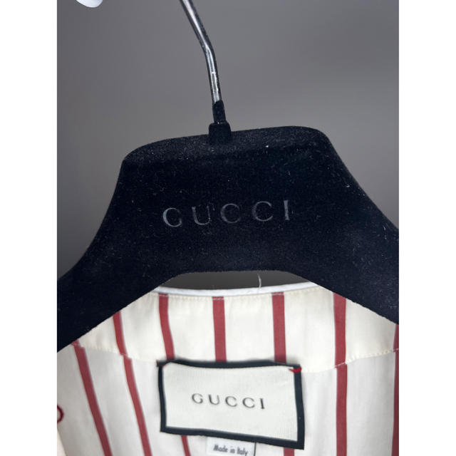 Gucci(グッチ)のGUCCI ボウリングシャツ　オーバーサイズ GG柄 メンズのトップス(シャツ)の商品写真