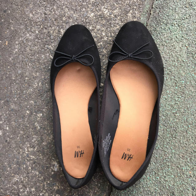 H&M(エイチアンドエム)のh&m バレエシューズ レディースの靴/シューズ(バレエシューズ)の商品写真