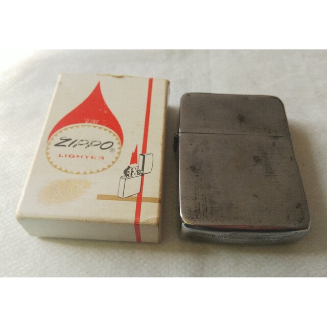 メンズZippo 1942年製4バレル ブラック クラックル