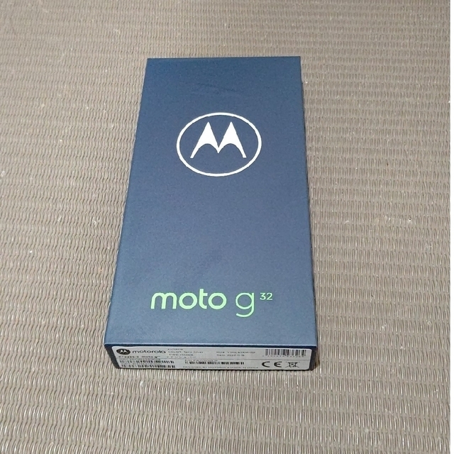 MOTOROLA moto g32 サテンシルバー 購入から翌日には発送します 経典 ...