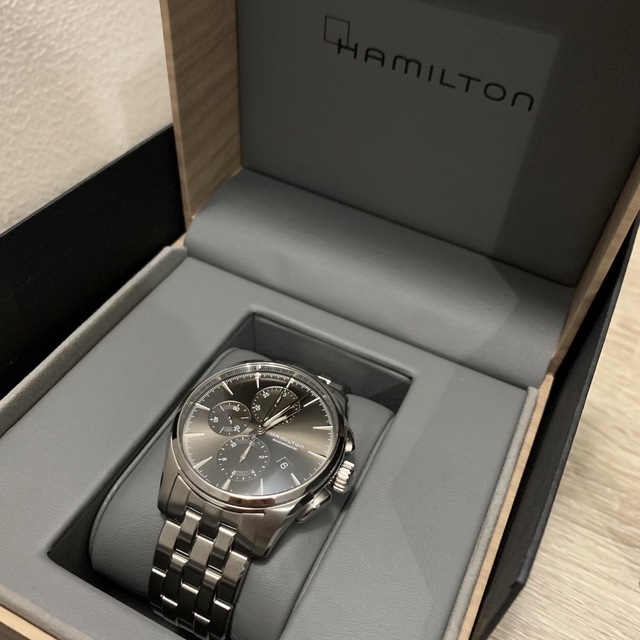 夏セール開催中 MAX80%OFF！ Hamilton - グレー Chrono Auto ジャズ