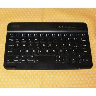 ★LAZOS BLUETOOTH 無線キーボード 小型薄型 黒★(PC周辺機器)