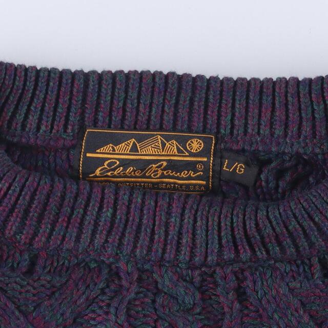 90's usa製　エディーバウアー　eddie bauer コットンニット