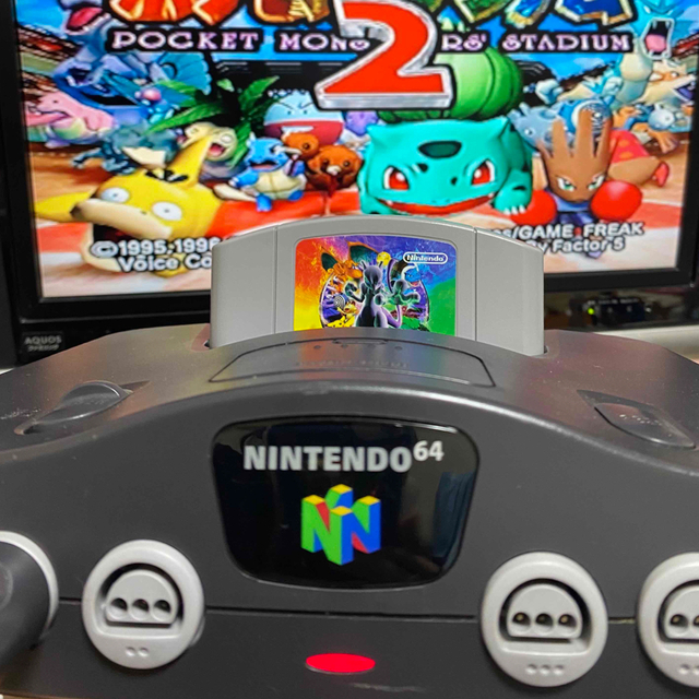 NINTENDO 64【ゲーム機本体、コントローラー、ポケモンスタジアム】 8