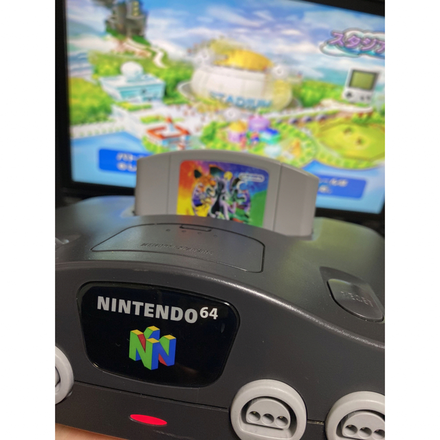 NINTENDO 64【ゲーム機本体、コントローラー、ポケモンスタジアム】 9