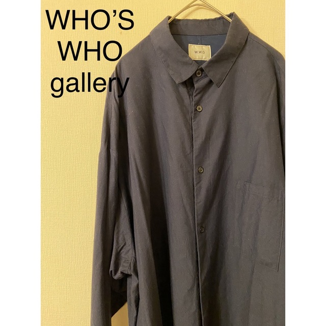 WHO'S WHO gallery(フーズフーギャラリー)のWHO’S WHO gallery(フーズフーギャラリー) オーバーサイズシャツ メンズのトップス(シャツ)の商品写真