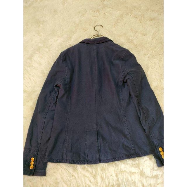 POLO RALPH LAUREN(ポロラルフローレン)のラルフローレン　ポロラルフローレン　紺ブレ　金ボタン　エンブレム　ブレザー レディースのジャケット/アウター(テーラードジャケット)の商品写真