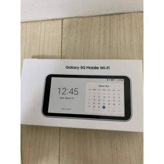 ギャラクシー(Galaxy)のWiFi GALAXY 5G SCR01(その他)