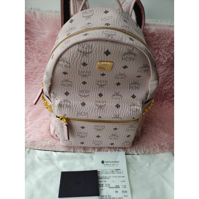 MCM リュック パウダーピンク S - 通販 - pinehotel.info