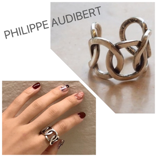 フィリップオーディベール(Philippe Audibert)の【WEB限定】PHILIPPE AUDIBERT サークルリング  (リング(指輪))
