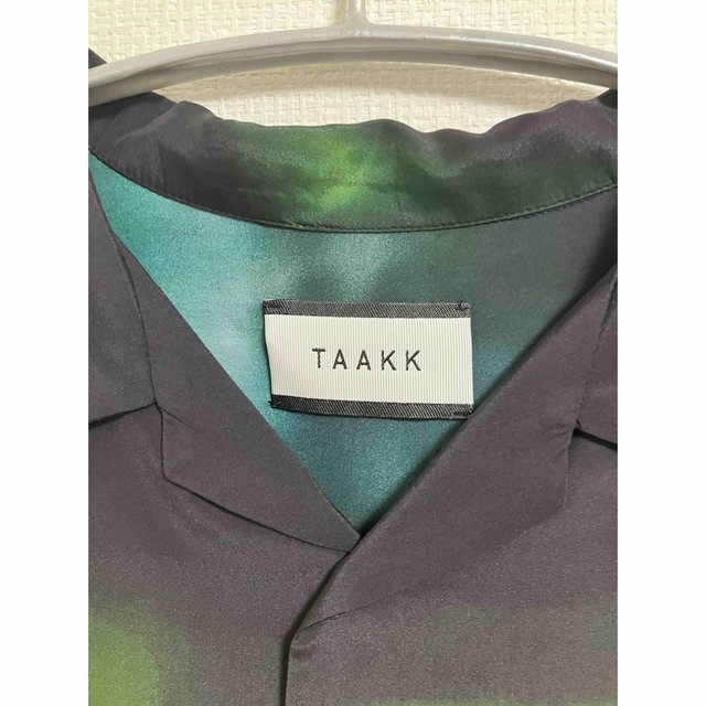 TAAKK ターク シルクシャツ フラワー 22SS 半袖 開襟シャツ | www