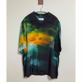 ヨウジヤマモト(Yohji Yamamoto)のTAAKK ターク　シルクシャツ　フラワー　22SS  半袖　開襟シャツ(シャツ)