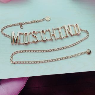 モスキーノ(MOSCHINO)のモスキーノ MOSCHINO チェーンベルト(ベルト)