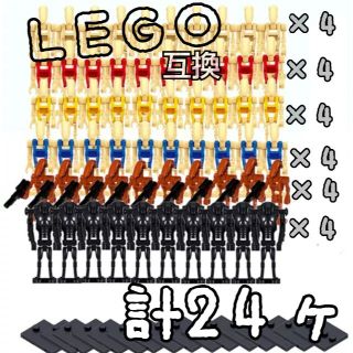 スターウォーズ　ドロイドミニフィグ　LEGO互換　レゴ武器　インテリア　誕生日(SF/ファンタジー/ホラー)