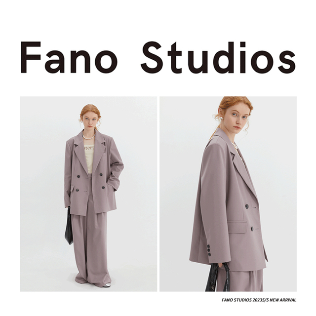 Fano Studins オーバーサイズ ダブルテーラードジャケット