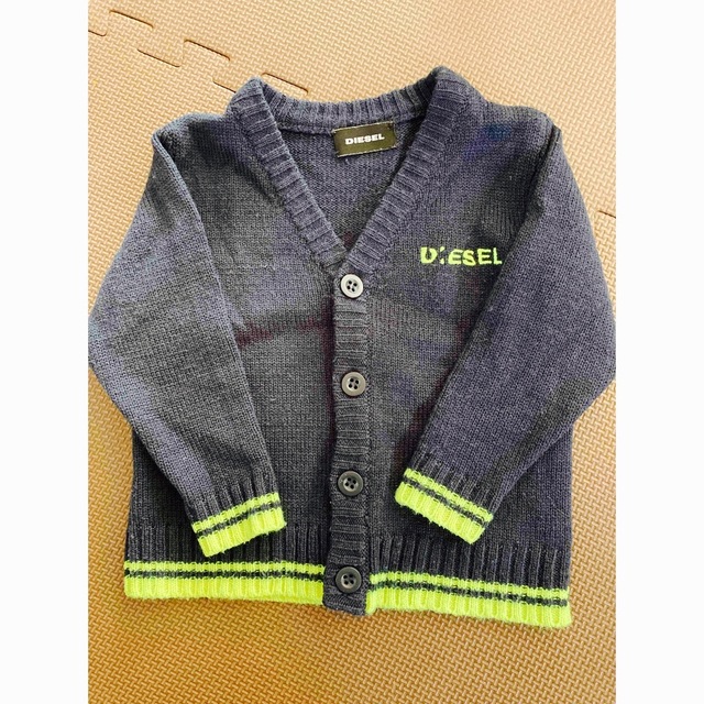 DIESEL(ディーゼル)の子供　キッズ　ディーゼル　カーディガン 最終値下げ キッズ/ベビー/マタニティのキッズ服男の子用(90cm~)(カーディガン)の商品写真