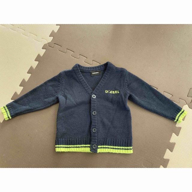 DIESEL(ディーゼル)の子供　キッズ　ディーゼル　カーディガン 最終値下げ キッズ/ベビー/マタニティのキッズ服男の子用(90cm~)(カーディガン)の商品写真