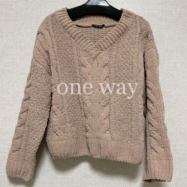 one*way(ワンウェイ)のone way レディースのトップス(ニット/セーター)の商品写真