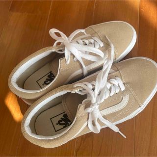 ヴァンズ(VANS)の美品VANS ベージュスニーカー！(スニーカー)