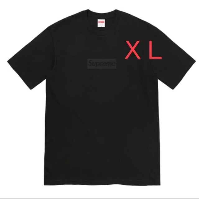 Supreme Tonal Box Logo Tee Black XL