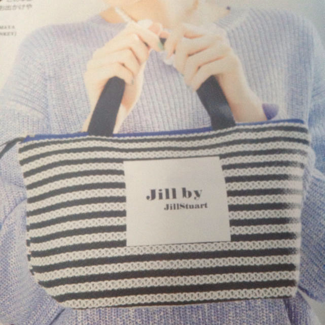 JILL by JILLSTUART(ジルバイジルスチュアート)のSweet最新号Jillジップ付きトート レディースのバッグ(トートバッグ)の商品写真