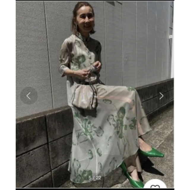 Ameri Vintage アメリヴィンテージ 21SS ISLA PIPING SHEER