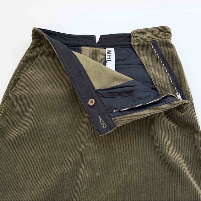 MARGARET HOWELL - MHL. HEAVY CORDUROY 膝丈スカート 2 MARGARET HOWELL - MHL. HEAVY CORDUROY 膝丈スカート 2