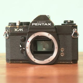 ペンタックス(PENTAX)の動作確認済み◎ペンタックスKM ブラック ボディ フィルムカメラ #868(フィルムカメラ)