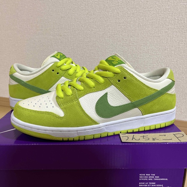 在庫僅少】 Dunk SB Nike - NIKE Low 27.0cm Apple