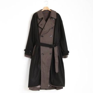 YOKE - 美品 ヨークOVERSIZED DOUBLE BREASTE HALF COATの通販 by op