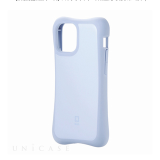 エレコム(ELECOM)のiPhone12 mini ケース　ハイブリッドケース finch ブルー(iPhoneケース)