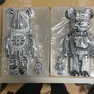 ベアブリック(BE@RBRICK)のBE@RBRICK H.R.GIGER 100％ & 400％(その他)