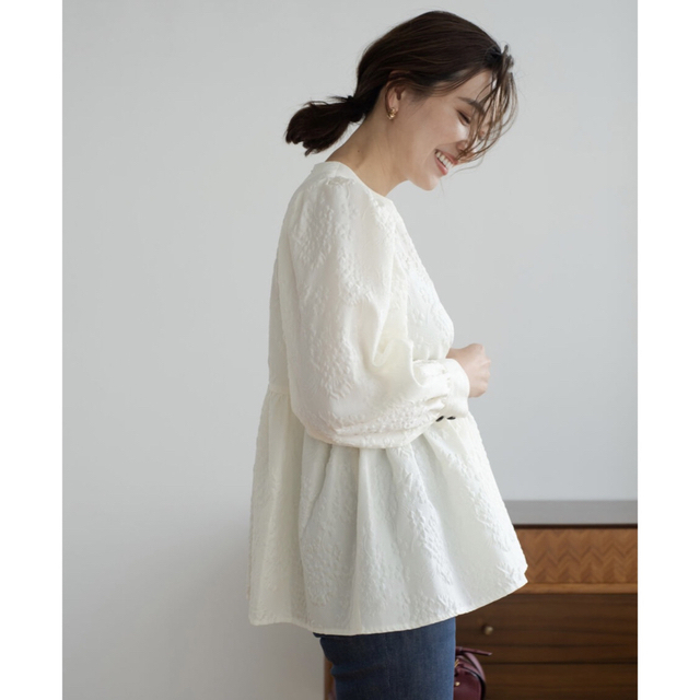 OHGA FRUIT ペプラムブラウス 新品 フリーサイズの通販 by su_closet