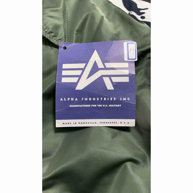 ALPHA INDUSTRIES(アルファインダストリーズ)の【美品】90's USA製 アルファ社 ALPHA MA-1  メンズのジャケット/アウター(フライトジャケット)の商品写真