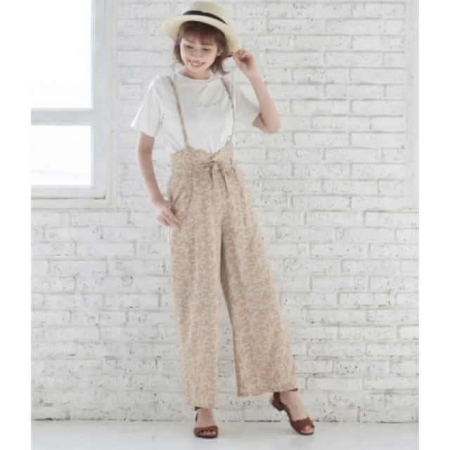 MAJESTIC LEGON - 美品 フラワーサス付きパンツ マジェスティック