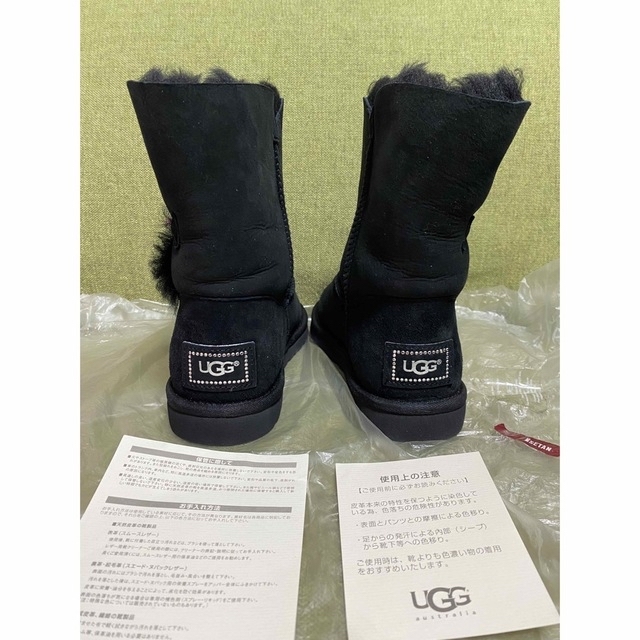 ★希少★UGGムートンブーツ(スワロフスキー付き)