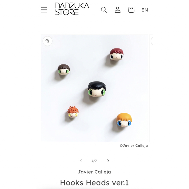 Hooks (Heads ver.1)　Javier Calleja カジェハ