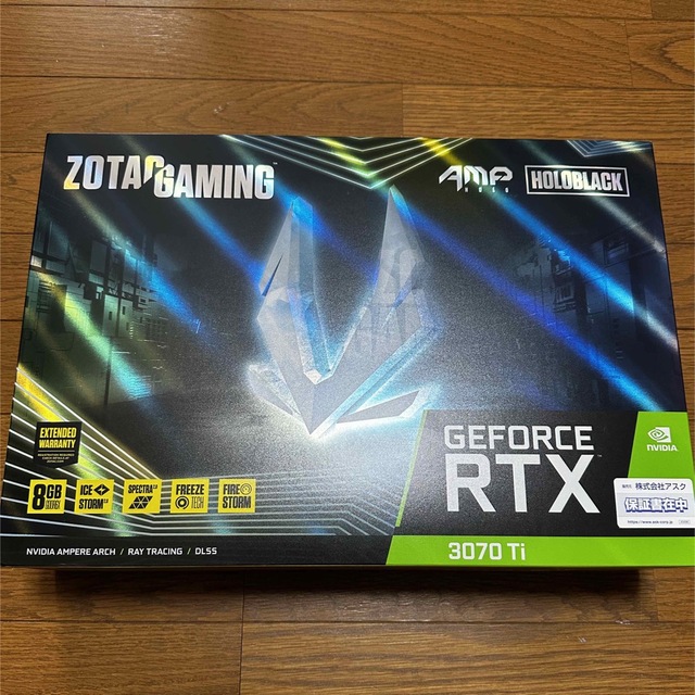 【新品未使用】ZOTAC GAMING GEFORCE RTX 3070 Ti