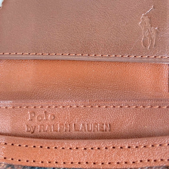 POLO RALPH LAUREN(ポロラルフローレン)のポロバイラルフローレン　コインケース　小銭入れ　チェック柄　メンズ メンズのファッション小物(コインケース/小銭入れ)の商品写真