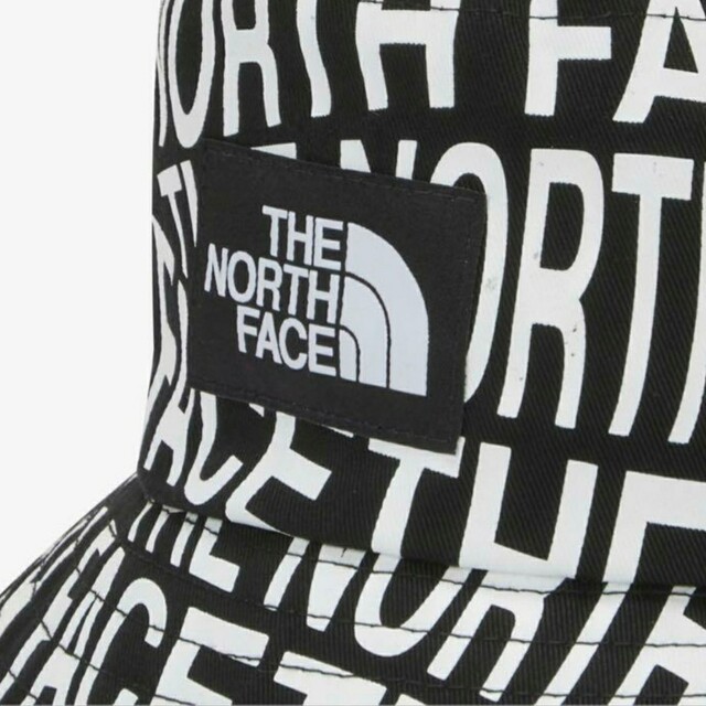 THE NORTH FACE(ザノースフェイス)の新品ノースフェイス　ホワイトレーベル　TNF LOGO BUCKET HAT　M メンズの帽子(ハット)の商品写真