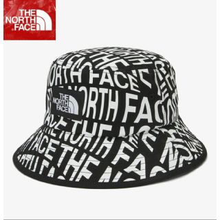 ザノースフェイス(THE NORTH FACE)の新品ノースフェイス　ホワイトレーベル　TNF LOGO BUCKET HAT　M(ハット)