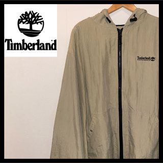 ティンバーランド(Timberland)の《ティンバーランド》ナイロンパーカージャケット ブルゾン XL ベージュ(ナイロンジャケット)