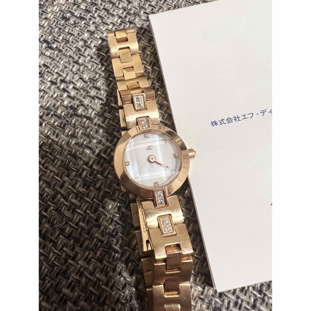 4℃(ヨンドシー)の4℃ ヨンドシー 腕時計 ピンクゴールド レディース レディースのファッション小物(腕時計)の商品写真