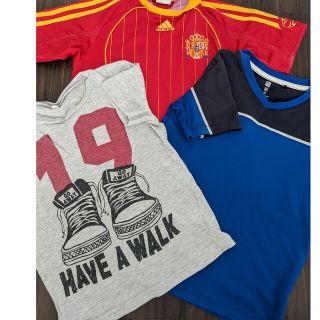 アディダス(adidas)の120cm 130cm Tシャツ　アディダス　ユニクロ(Tシャツ/カットソー)