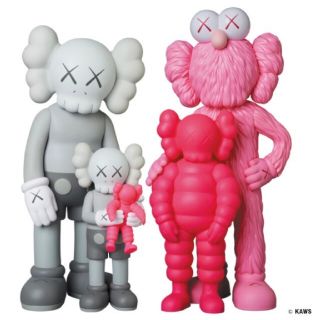 KAWS FAMILY GREY/PINK/FLUORO PINK(その他)